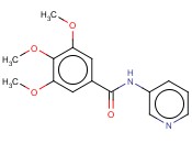 3,4,5-三甲氧基-N-(3吡啶<span class='lighter'>基</span>)<span class='lighter'>苯</span>甲酰胺<span class='lighter'>盐酸盐</span>