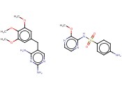 4-<span class='lighter'>氨基</span>-N-(3-甲氧基<span class='lighter'>吡</span><span class='lighter'>嗪</span>-2-基)苯磺酰胺 - 5-(3,4,5-三甲氧苄基)嘧啶-2,4-二胺 (1:1)