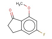 5-FLUORO-7-METHOXY-1-<span class='lighter'>INDANONE</span>