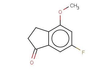 6-FLUORO-4-METHOXY-1-<span class='lighter'>INDANONE</span>