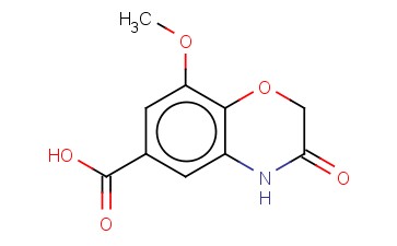 8-METHOXY-3-OXO-3,4-DIHYDRO-2H-1,4-BENZOXAZINE-6-CARBOXYLIC ACID