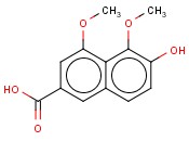 <span class='lighter'>6-HYDROXY-4,5-DIMETHOXY-2-NAPHTHALENECARBOXYLIC</span> ACID