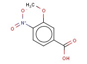 3-甲氧基-4-硝基苯甲酸