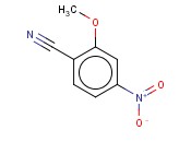 2-<span class='lighter'>甲</span>氧基-4-硝基<span class='lighter'>苯</span><span class='lighter'>甲</span><span class='lighter'>腈</span>