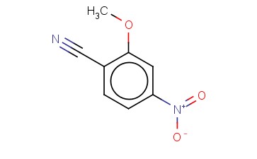 <span class='lighter'>BENZONITRILE</span>, <span class='lighter'>2-METHOXY-4-NITRO-</span>