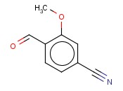 4-<span class='lighter'>氰</span><span class='lighter'>基</span>-2-甲氧基<span class='lighter'>苯</span><span class='lighter'>甲醛</span>