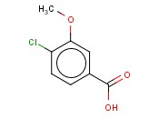 4-<span class='lighter'>氯</span>-3-<span class='lighter'>甲</span><span class='lighter'>氧基</span><span class='lighter'>苯甲酸</span>