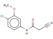2-CYANO-N-(2,4-DICHLORO-5-<span class='lighter'>METHOXYPHENYL</span>)ACETAMIDE