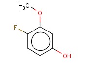 3-<span class='lighter'>甲</span><span class='lighter'>氧基</span>-4-氟<span class='lighter'>苯酚</span>