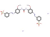 3,3'-[碳<span class='lighter'>酰</span>双[<span class='lighter'>亚胺</span>基(3-甲氧基-4,1-亚苯基)偶氮基]]<span class='lighter'>二</span><span class='lighter'>苯</span><span class='lighter'>磺</span><span class='lighter'>酰</span>钠