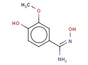 4-羟基-3-<span class='lighter'>甲</span><span class='lighter'>氧基</span><span class='lighter'>苄</span>胺肟