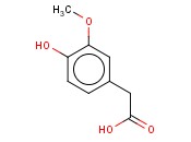 4-<span class='lighter'>羟基</span>-3-甲氧基<span class='lighter'>苯乙酸</span>