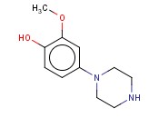 2-<span class='lighter'>甲</span><span class='lighter'>氧基</span>-4-(1-哌嗪基)<span class='lighter'>苯酚</span>