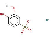GUAIACOLSULFONIC ACID POTASSIUM SALT ，<span class='lighter'>USP</span> 29 99+%