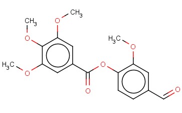 4-FORMYL-2-METHOXYPHENYL 3,4,5-TRIMETHOXYBENZOATE