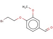 4-(2-<span class='lighter'>溴</span>乙<span class='lighter'>氧基</span>)-3-<span class='lighter'>甲</span><span class='lighter'>氧基</span>苯甲醛