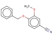 4-<span class='lighter'>苄</span><span class='lighter'>氧基</span>-3-<span class='lighter'>甲</span><span class='lighter'>氧基</span>苯<span class='lighter'>甲</span>腈