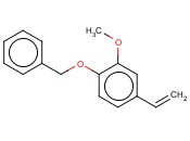 4-<span class='lighter'>苄</span><span class='lighter'>氧基</span>-3-<span class='lighter'>甲</span><span class='lighter'>氧基</span>苯乙烯