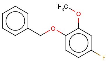 2-(BENZYLOXY)-5-<span class='lighter'>FLUOROANISOLE</span>