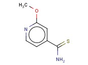 2-<span class='lighter'>甲</span>氧基-4-<span class='lighter'>吡啶</span>硫代甲酰胺