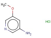 <span class='lighter'>3-PYRIDINAMINE</span>, <span class='lighter'>5-METHOXY-</span>, <span class='lighter'>MONOHYDROCHLORIDE</span>