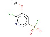 6-CHLORO-5-METHOXYPYRIDINE-3-SULFONYL CHLORIDE