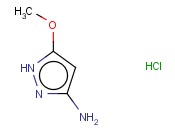 5-<span class='lighter'>METHOXY</span>-1H-PYRAZOL-3-AMINE <span class='lighter'>HYDROCHLORIDE</span>