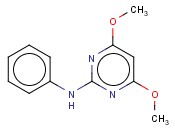 4,6-二<span class='lighter'>甲</span><span class='lighter'>氧基</span>-2-苯<span class='lighter'>氨基</span><span class='lighter'>嘧啶</span>