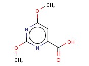 2,4-二甲氧基<span class='lighter'>嘧啶</span>-6-<span class='lighter'>甲酸</span>