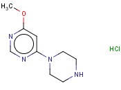 4-甲氧基-6-(1-<span class='lighter'>哌嗪</span>基)嘧啶<span class='lighter'>盐酸盐</span>