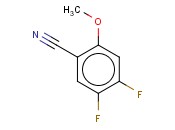 4,5-Difluoro-2-<span class='lighter'>methoxybenzonitrile</span>