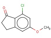 7-CHLORO-5-METHOXY-1-<span class='lighter'>INDANONE</span>