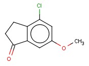 4-CHLORO-6-METHOXY-1-<span class='lighter'>INDANONE</span>