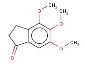 4,5,6-TRIMETHOXY-<span class='lighter'>INDANONE</span>