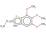5,6,7-TRIMETHOXY-2(3H)-BENZOTHIAZOLONE HYDRAZONE