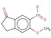 5-METHOXY-6-NITRO-1-<span class='lighter'>INDANONE</span>