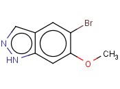 5-<span class='lighter'>BROMO-6-METHOXY-1H-INDAZOLE</span>