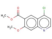 METHYL 4-CHLORO-7-METHOXYQUINOLINE-6-CARBOXYLATE