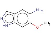 6-甲氧基-1H-<span class='lighter'>吲</span><span class='lighter'>唑</span>-5-胺