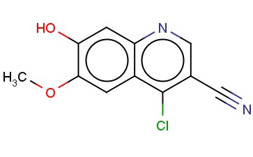 4-CHLORO-7-HYDROXY-6-METHOXYQUINOLINE-3-CARBONITRILE
