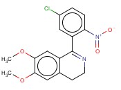 1-(5-CHLORO-2-NITROPHENYL)-3,4-DIHYDRO-6,7-DIMETHOXYISOQUINOLINE