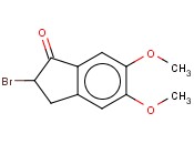 2-BROMO-5,6-DIMETHOXY-<span class='lighter'>INDAN</span>-1-ONE