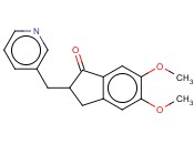 5,6-DIMETHOXY-2-(3-PYRIDINYLMETHYL)-1-<span class='lighter'>INDANONE</span>