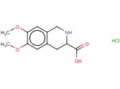 1,2,3,4-TETRAHYDRO-<span class='lighter'>6,7-DIMETHOXY</span>-3-ISOQUINOLINECARBOXYLIC ACID HYDROCHLORIDE