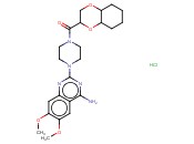 1-(4-氨基-6,7-<span class='lighter'>二</span>甲氧基-2-喹唑啉基)-4-(1,4-苯并<span class='lighter'>二</span>恶烷-2-甲酰基)<span class='lighter'>哌嗪</span><span class='lighter'>盐酸盐</span>