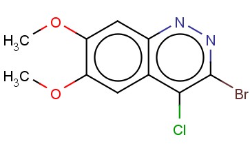 3-BROMO-4-CHLORO-6,7-DIMETHOXY-CINNOLINE