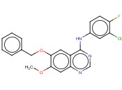 N-(3-氯-4-氟苯基)-7-<span class='lighter'>甲</span><span class='lighter'>氧基</span>-6-苄<span class='lighter'>氧基</span>喹唑啉-4-<span class='lighter'>胺</span>