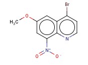 4-BROMO-6-METHOXY-8-NITROQUINOLINE