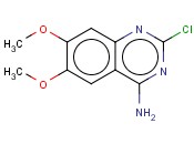 2-Chloro-4-<span class='lighter'>amino-6,7-dimethoxyquinazoline</span>