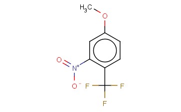 4-甲氧基-2-<span class='lighter'>硝基</span><span class='lighter'>三</span><span class='lighter'>氟</span><span class='lighter'>甲苯</span>